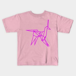 Unicorn Origami Kids T-Shirt